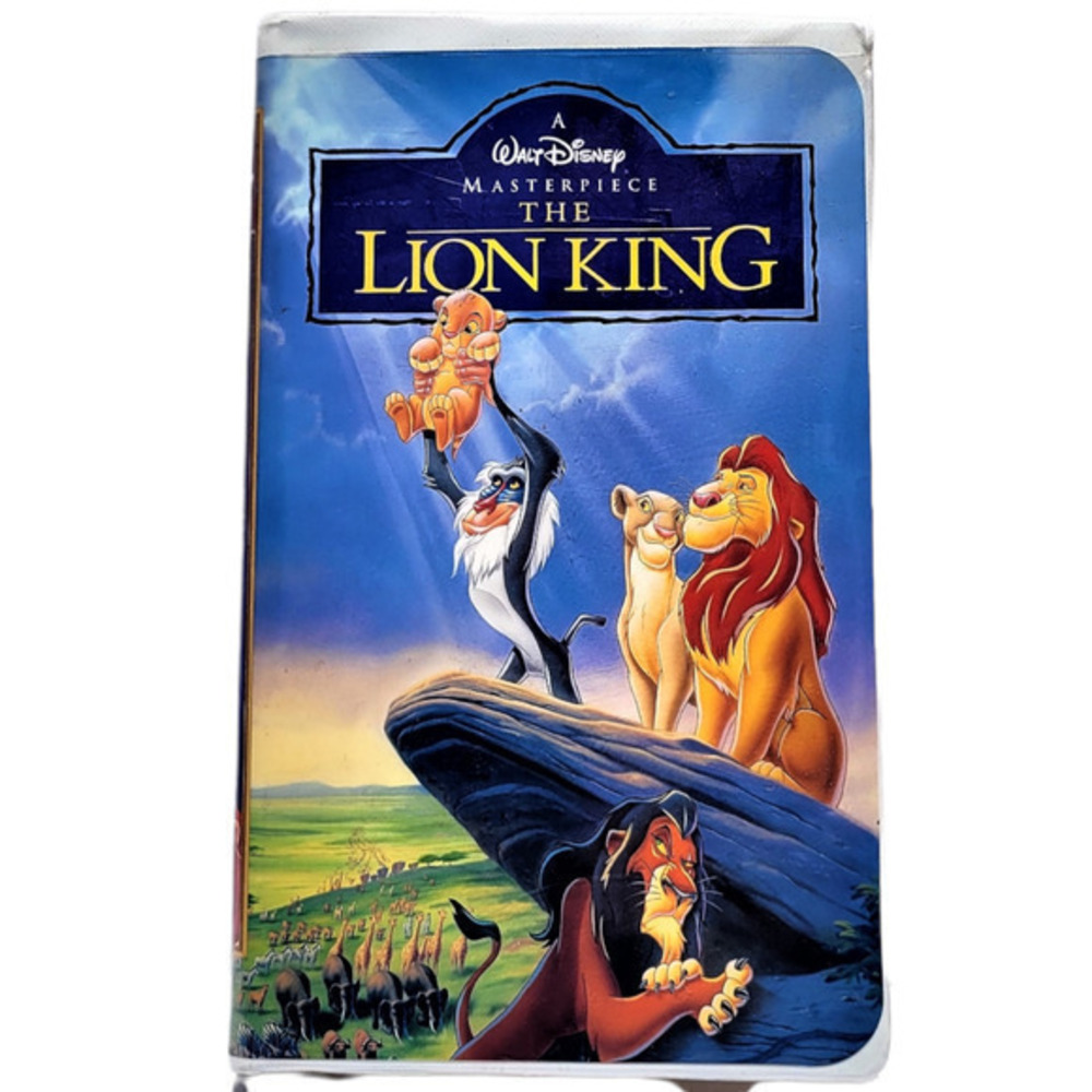 HP A Walt Disney Masterpiece, Lion King 2977 VHS Disney‎ Home Video 1995 Kidcore